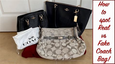 replica coach tote bags|authentic vs original coach bags.